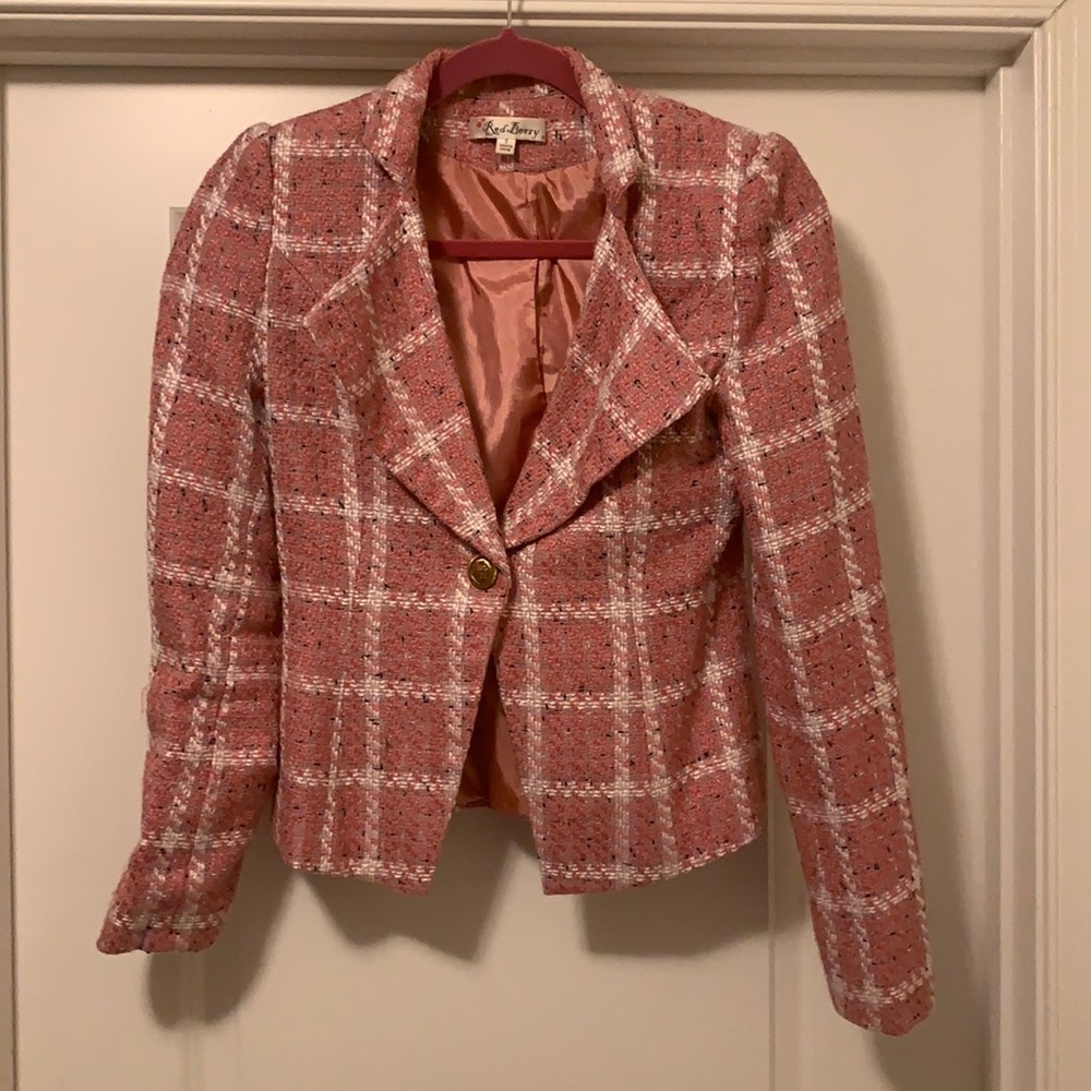 White and Pink Jacket